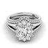 1.15-3.65 CT Round & Oval Cut Lab Grown Diamonds - Bridal Set - Primestyle.com