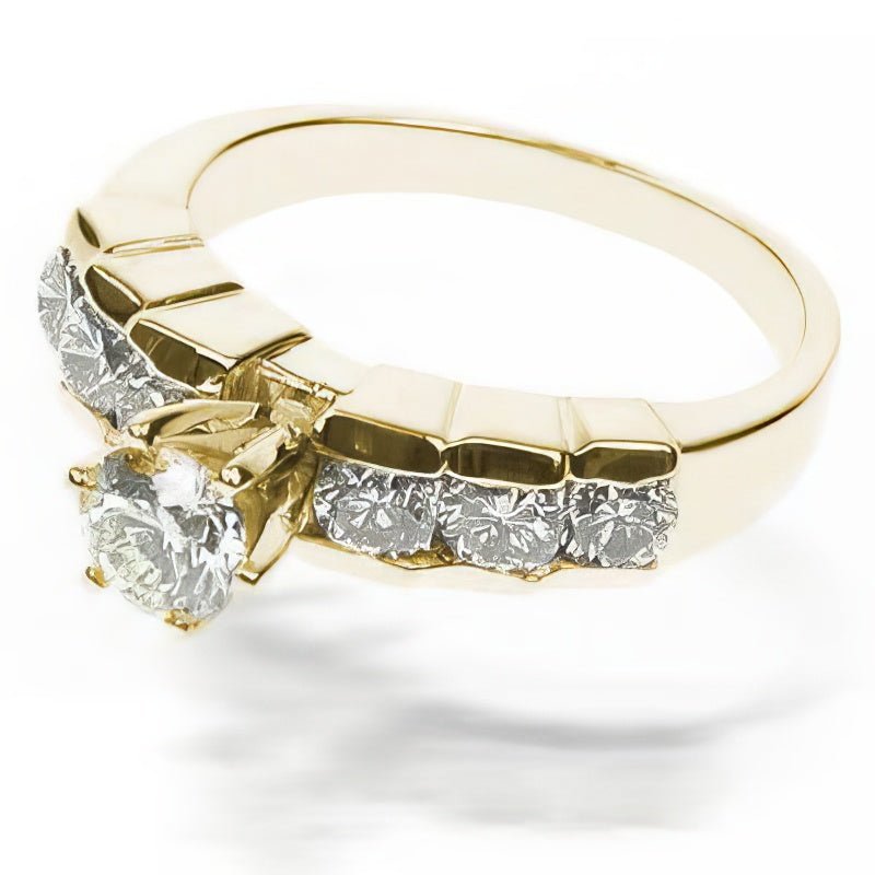 1.20 - 2.35 CT Round Cut Natural Diamonds - Engagement Ring - Primestyle.com