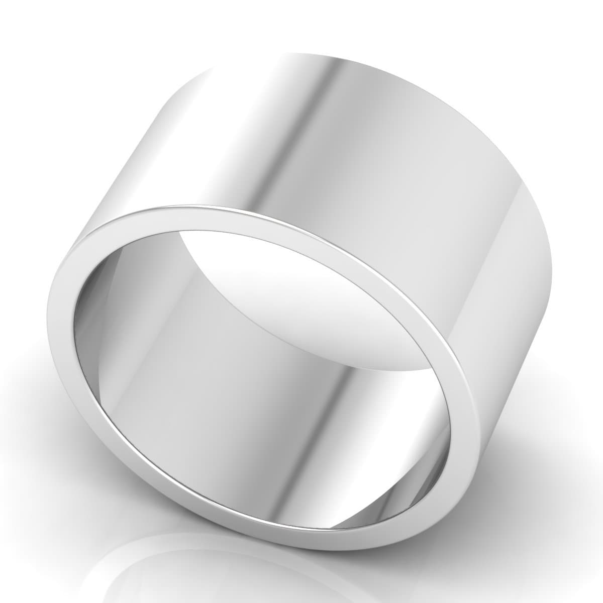 12.0 mm Plain Wedding Band in 14KT, 18KT & Platinum