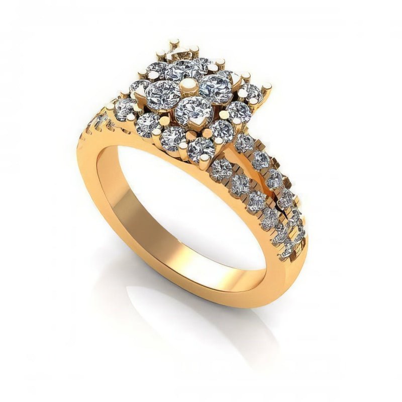 1.25 CT Round Cut Diamonds - Engagement Ring - Primestyle.com