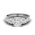 1.30-3.80 CT Round & Princess Cut Lab Grown Diamonds - Engagement Ring - Primestyle.com