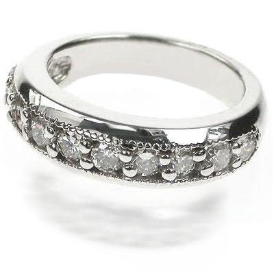 1.30 CT Round Cut Diamonds - Wedding Band - Primestyle.com