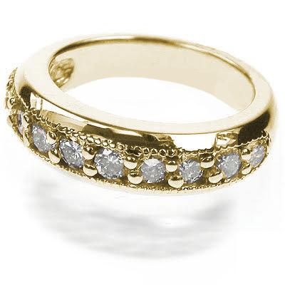 1.30 CT Round Cut Diamonds - Wedding Band - Primestyle.com