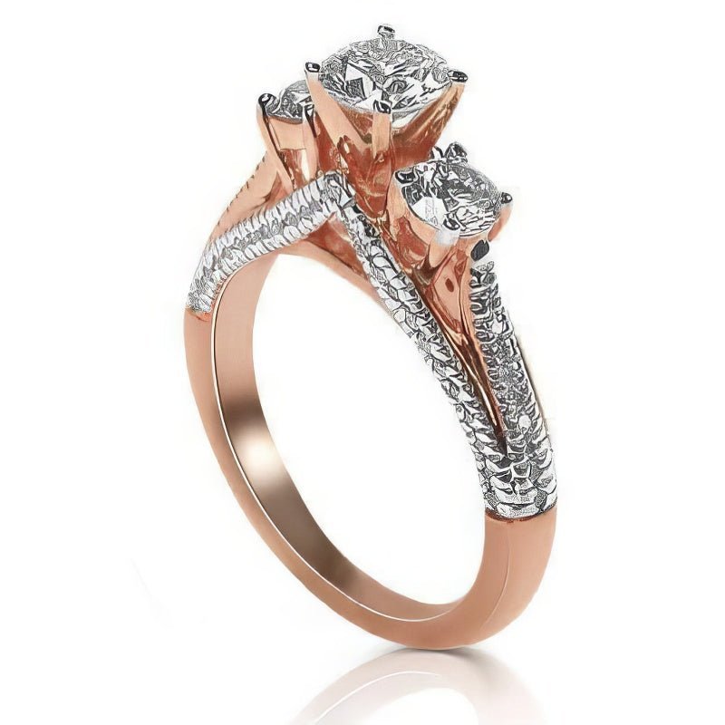 1.35-2.50 CT Round Cut Natural Diamonds - Engagement Ring