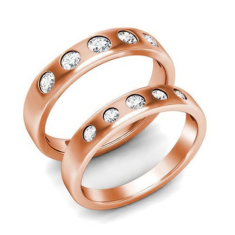 1.40 CT Round Cut Natural Diamonds - Wedding Sets - Primestyle.com