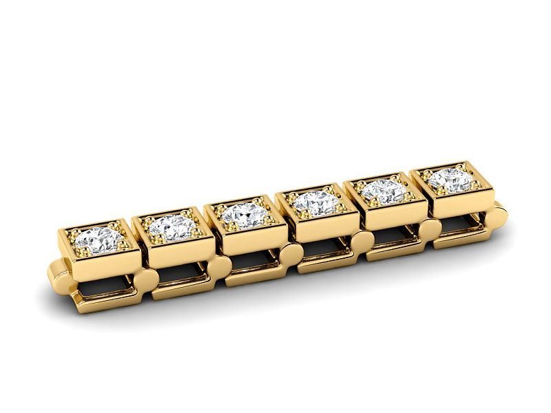 1.50 - 4.00 CT Round Cut Lab Grown Diamonds - Tennis Bracelet - Primestyle.com