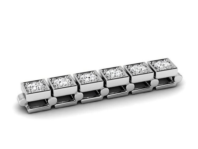 1.50-4.00 CT Round Cut Lab Grown Diamonds - Tennis Bracelet - Primestyle.com