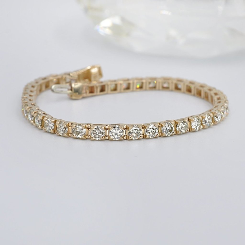 1.50 - 8.00 CT Round Cut Diamonds - Tennis Bracelet - Primestyle.com