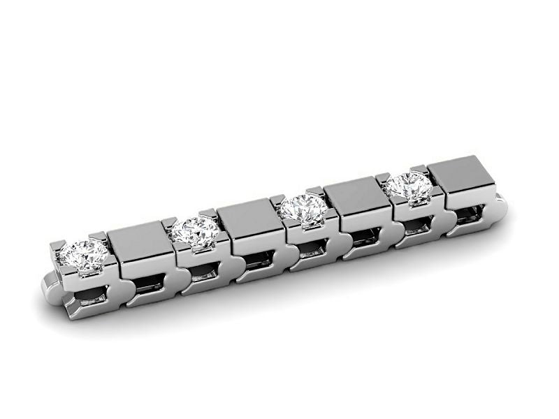 1.50 CT Round Cut Diamonds - Tennis Bracelet