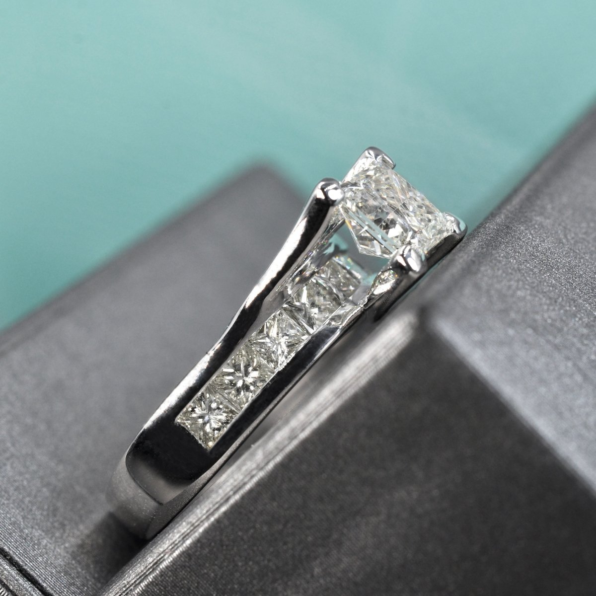 1.55-2.70 CT Princess Cut Diamonds - Engagement Ring - Primestyle.com