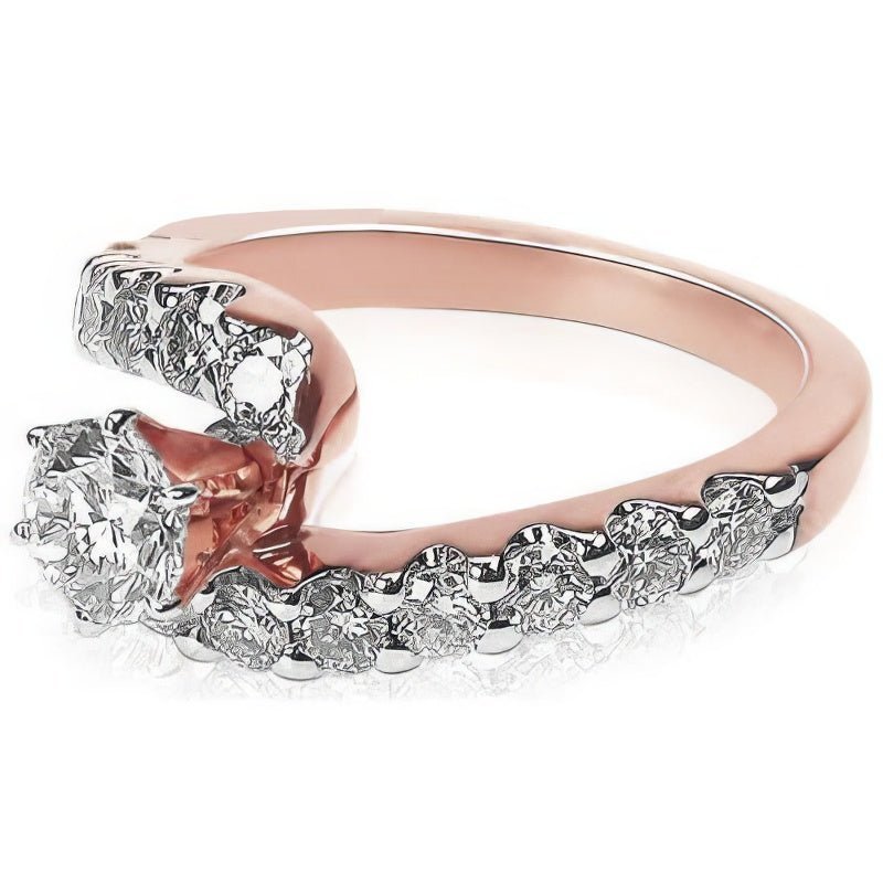 1.65-2.80 CT Round Cut Natural Diamonds - Engagement Ring
