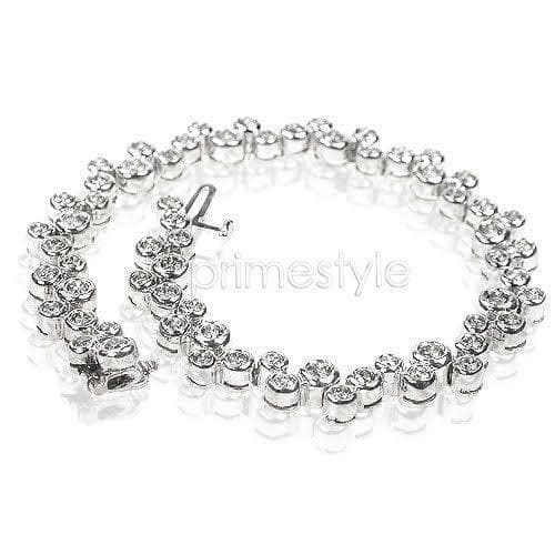 1.70-3.10 CT Round Cut Diamonds - Diamond Bracelet