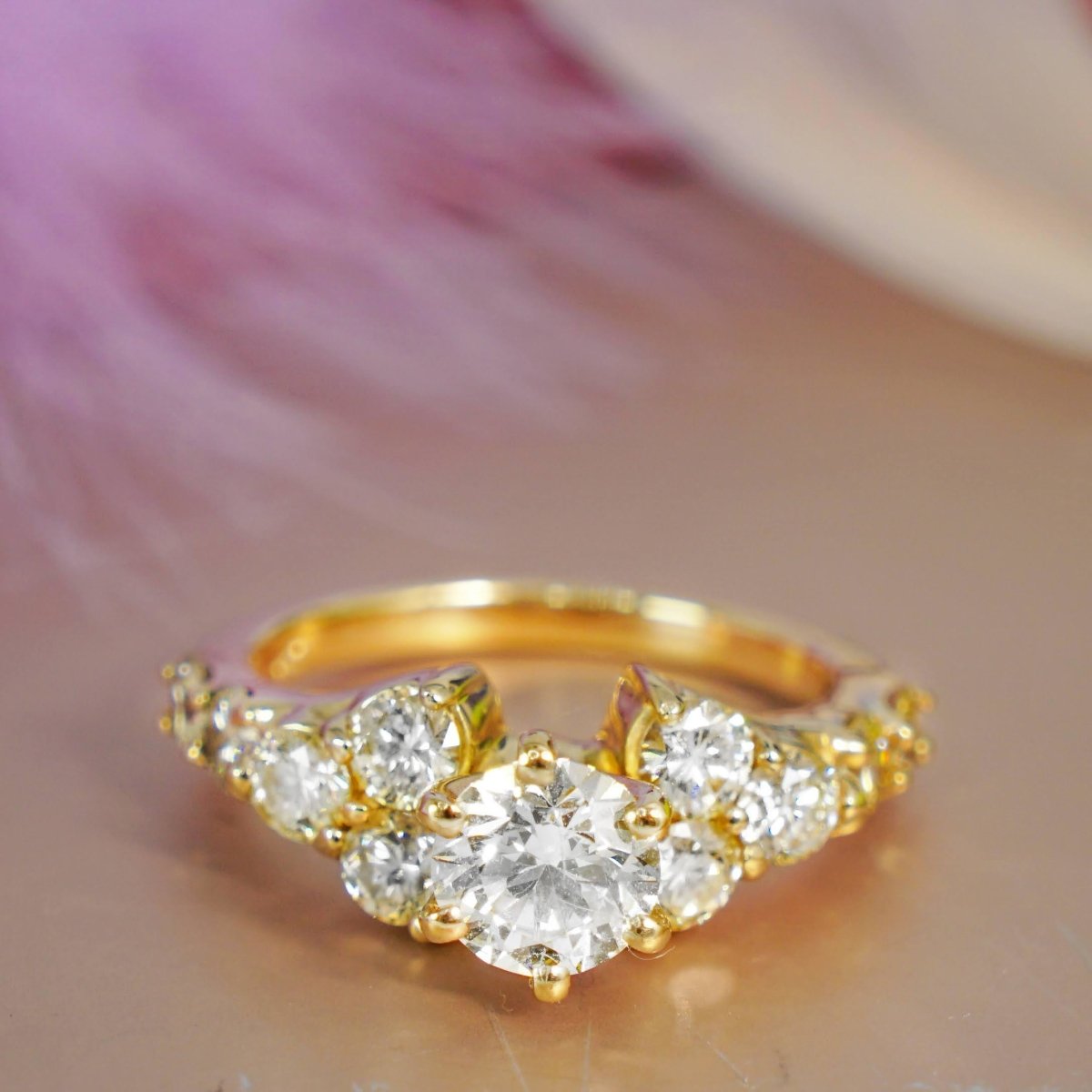 1.75-2.90 CT Round Cut Diamonds - Engagement Ring - Primestyle.com