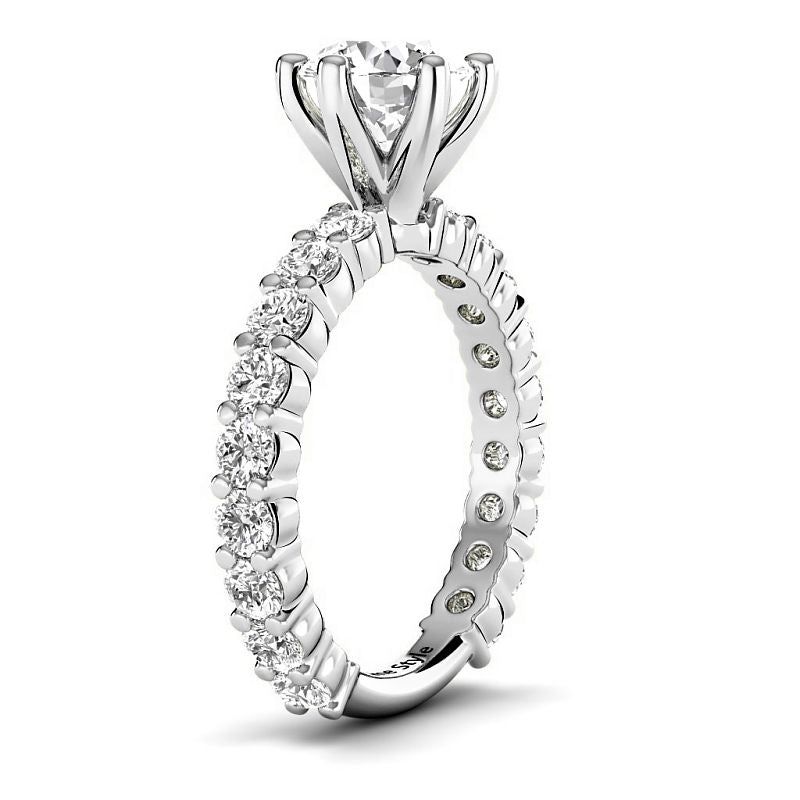 1.80 - 7.30 CT Round Cut Diamonds - Engagement Ring - Primestyle.com