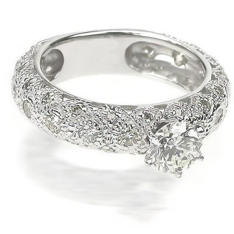 1.85-3.00 CT Round Cut Natural Diamonds - Engagement Ring