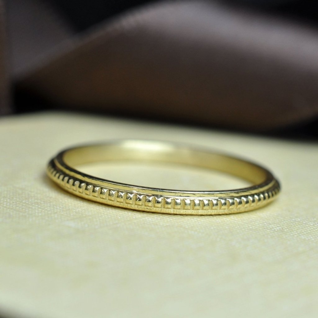 2.0 mm Plain Wedding Band in 14KT, 18KT & Platinum - Primestyle.com