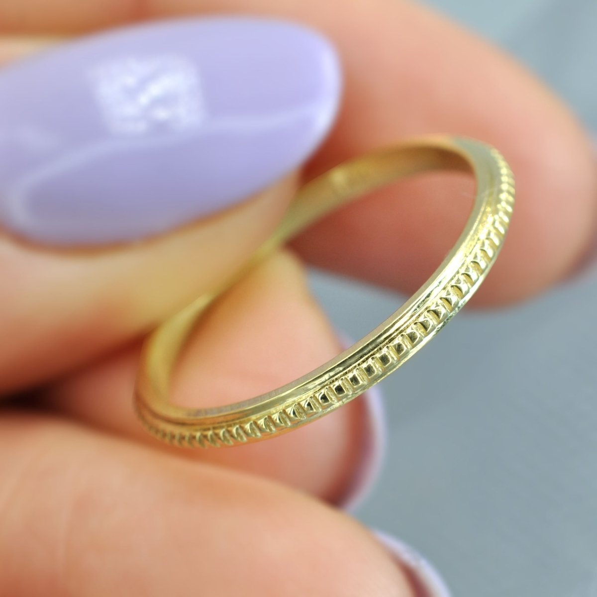 2.0 mm Plain Wedding Band in 14KT, 18KT &amp; Platinum - Primestyle.com