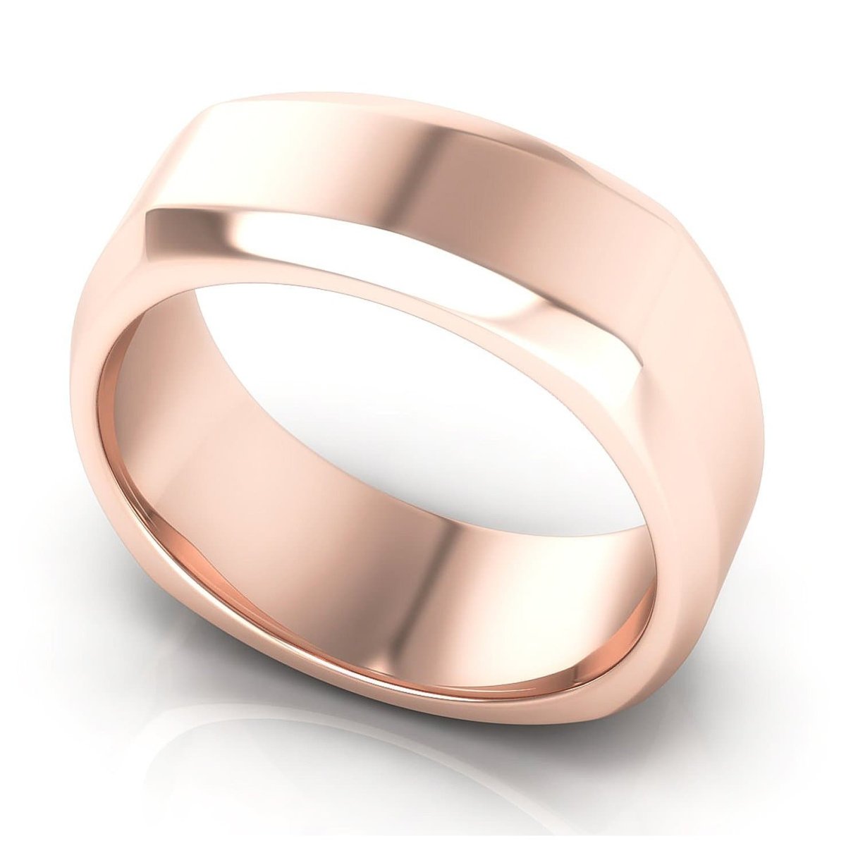 2.0 mm Plain Wedding Band in 14KT, 18KT & Platinum - Primestyle.com
