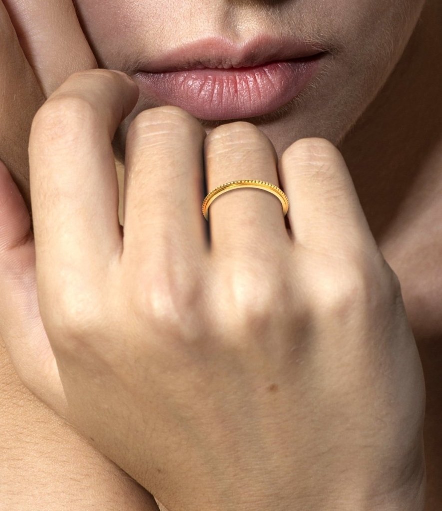 2.0 mm Plain Wedding Band in 14KT, 18KT & Platinum