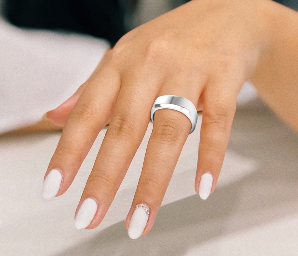 2.0 mm Plain Wedding Band in 14KT, 18KT & Platinum - Primestyle.com