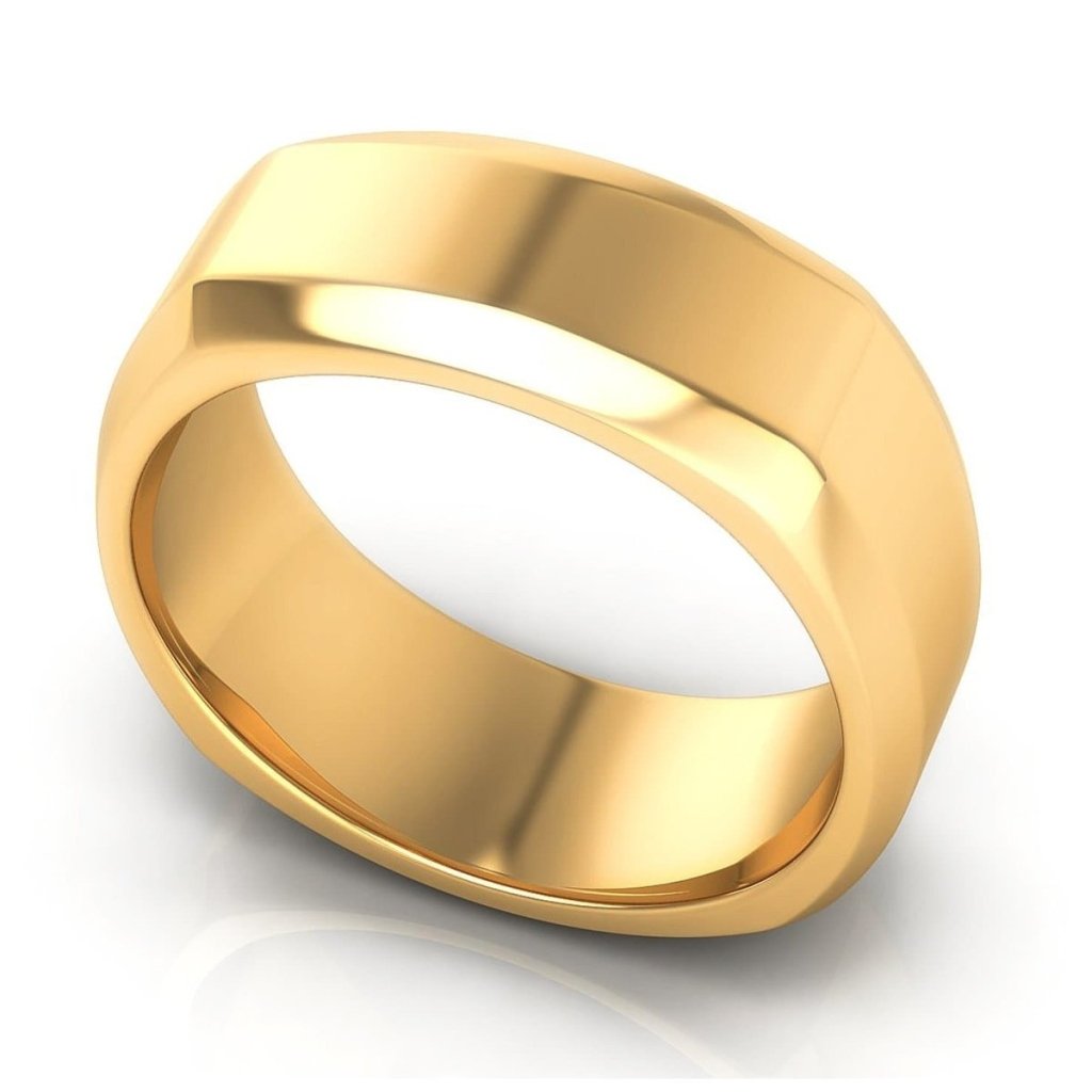 2.0 mm Plain Wedding Band in 14KT, 18KT & Platinum - Primestyle.com