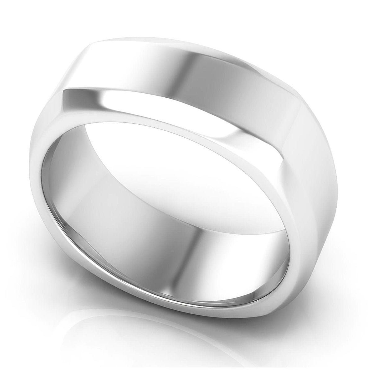 2.0 mm Plain Wedding Band in 14KT, 18KT & Platinum
