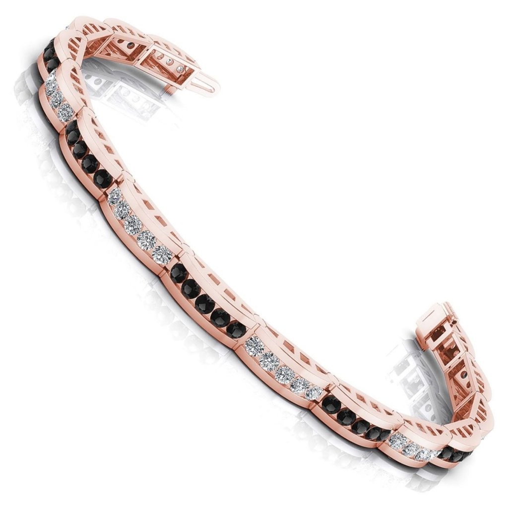 2.00 CT Round Cut Natural Diamonds - Diamond Bracelets