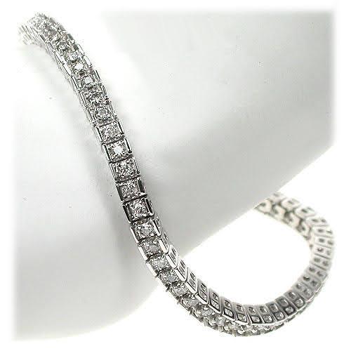 2.00-4.00 CT Round Cut Diamonds - Tennis Bracelet - Primestyle.com