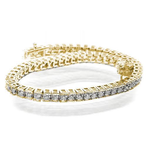 2.00-4.00 CT Round Cut Diamonds - Tennis Bracelet - Primestyle.com