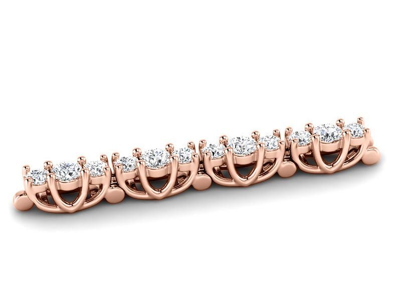 2.00-4.00 CT Round Cut Lab Grown Diamonds - Diamond Bracelet - Primestyle.com