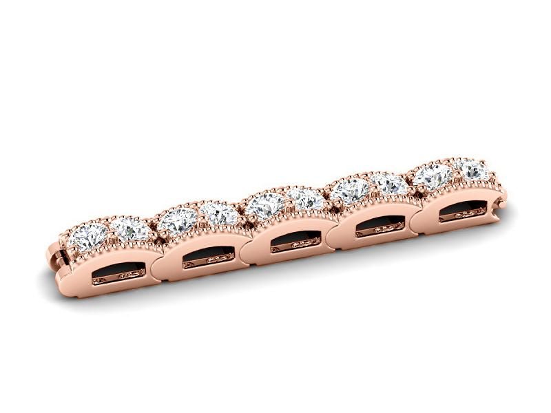 2.00-4.50 CT Round Cut Lab Grown Diamonds - Diamond Bracelet - Primestyle.com