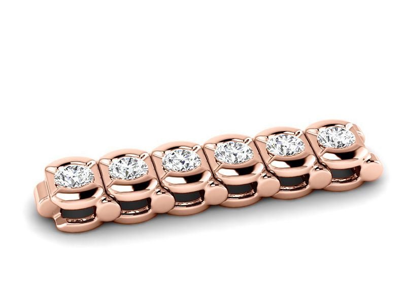 2.00 - 5.00 CT Round Cut Lab Grown Diamonds - Tennis Bracelet - Primestyle.com