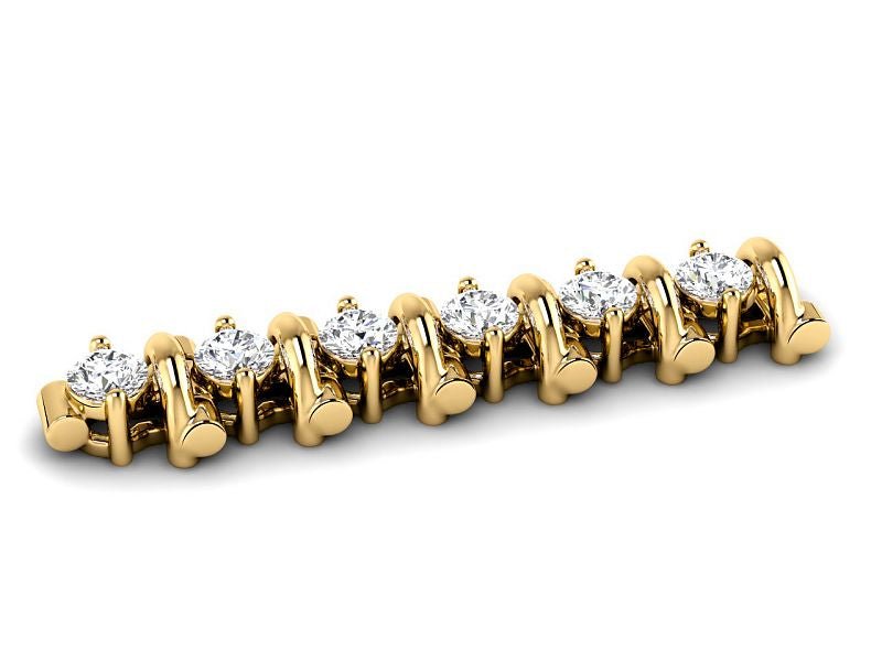 2.00-6.00 CT Round Cut Diamonds - Tennis Bracelet - Primestyle.com