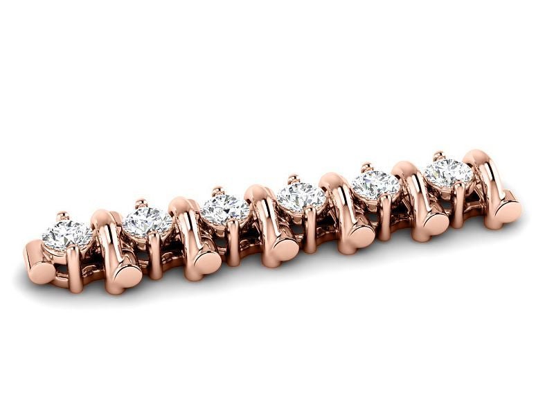 2.00 - 6.00 CT Round Cut Diamonds - Tennis Bracelet - Primestyle.com
