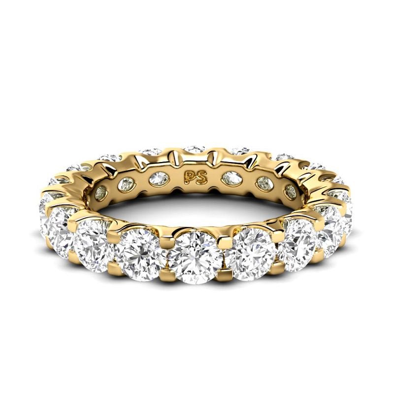 2.00-6.00 CT Round Cut Lab Grown Diamonds - Eternity Ring - Primestyle.com