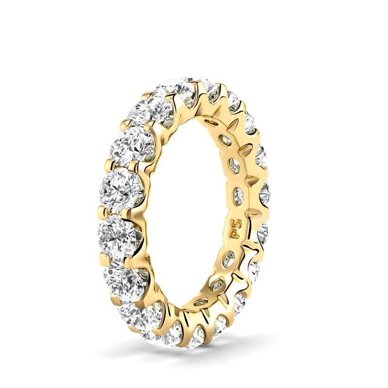 2.00 - 6.00 CT Round Cut Lab Grown Diamonds - Eternity Ring - Primestyle.com