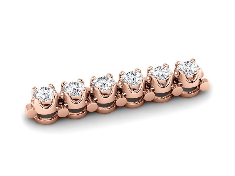 2.00-6.00 CT Round Cut Lab Grown Diamonds - Tennis Bracelet - Primestyle.com