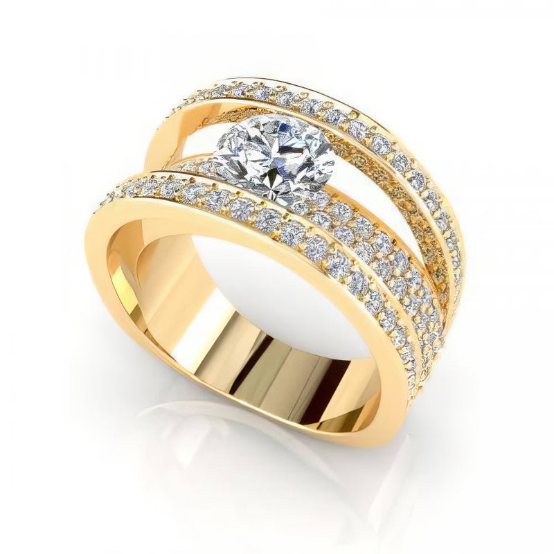 2.15-3.30 CT Round Cut Diamonds - Engagement Ring - Primestyle.com