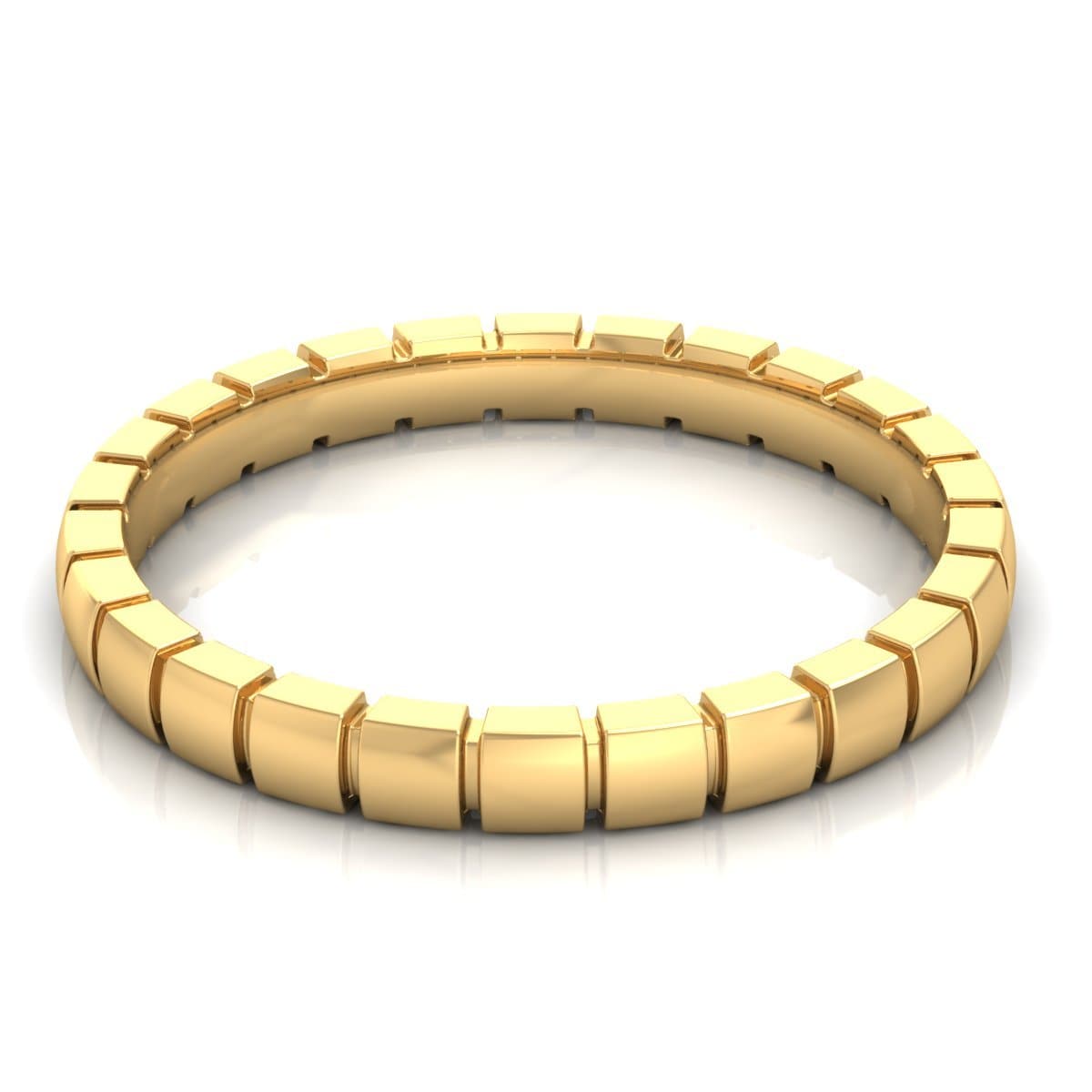 2.5 mm Plain Wedding Band in 14KT, 18KT & Platinum