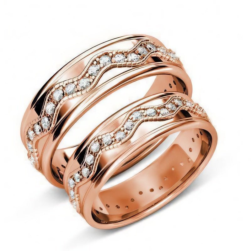 2.50 CT Round Cut Natural Diamonds - Wedding Sets - Primestyle.com