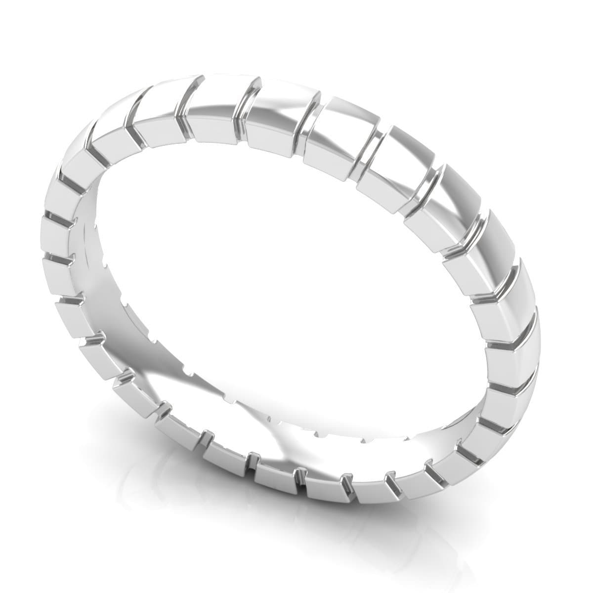 3.0 mm Plain Wedding Band in 14KT, 18KT & Platinum - Primestyle.com