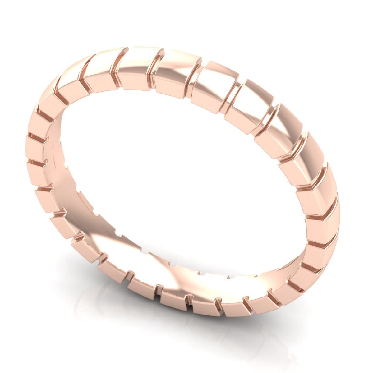 3.0 mm Plain Wedding Band in 14KT, 18KT & Platinum - Primestyle.com