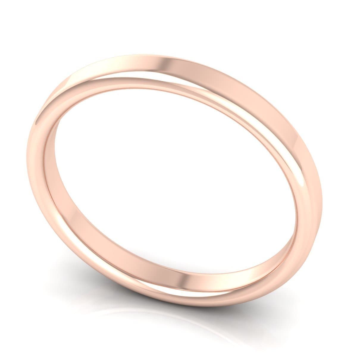 3.0 mm Plain Wedding Band in 14KT, 18KT & Platinum