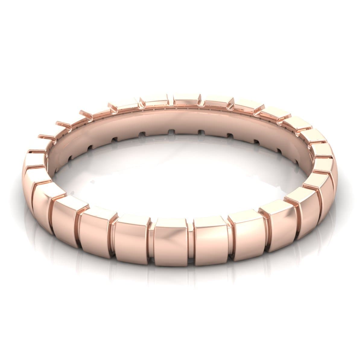 3.0 mm Plain Wedding Band in 14KT, 18KT & Platinum - Primestyle.com