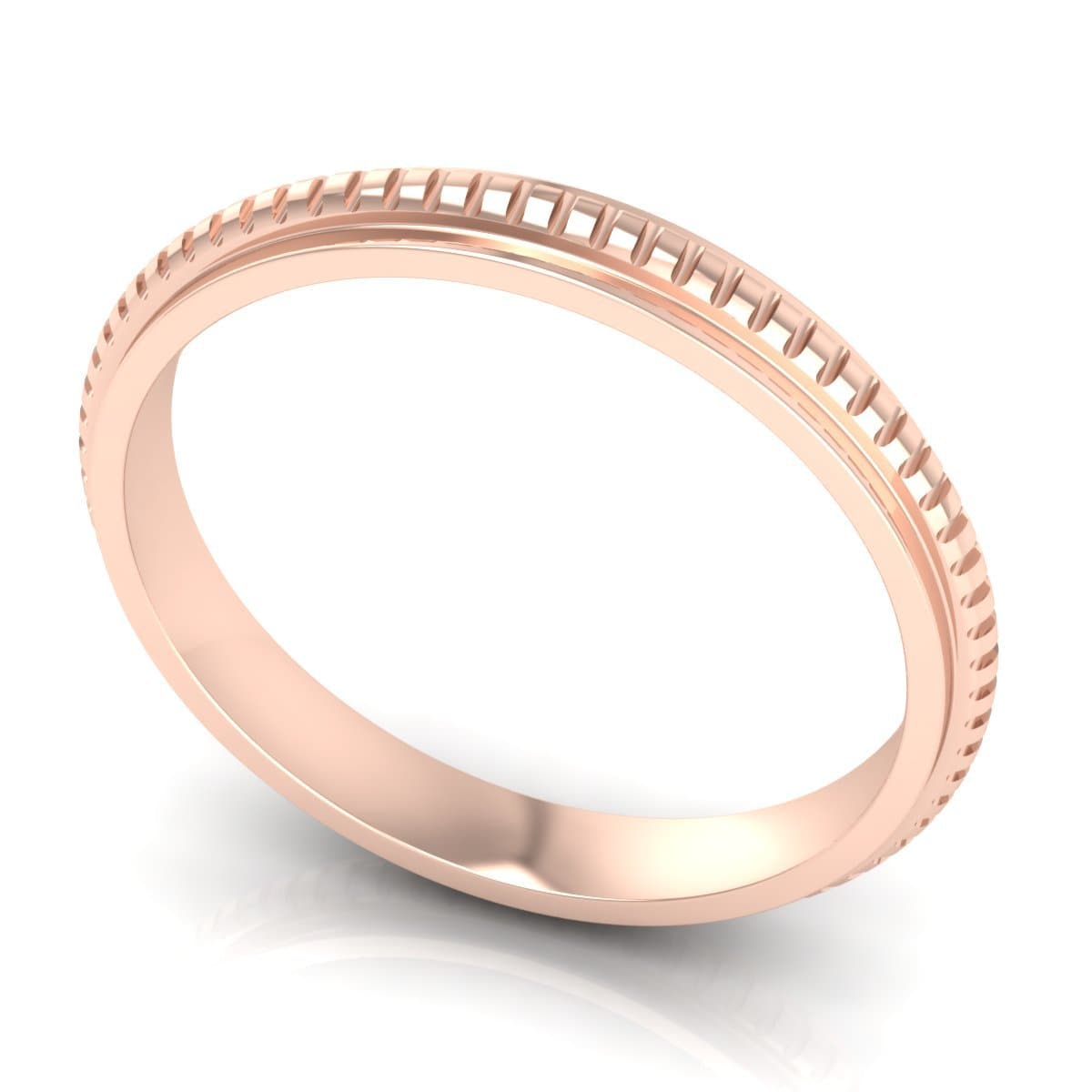 3.0 mm Plain Wedding Band in 14KT, 18KT & Platinum