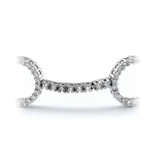 3.00-3.00 CT Round Cut Diamonds - Tennis Bracelet - Primestyle.com