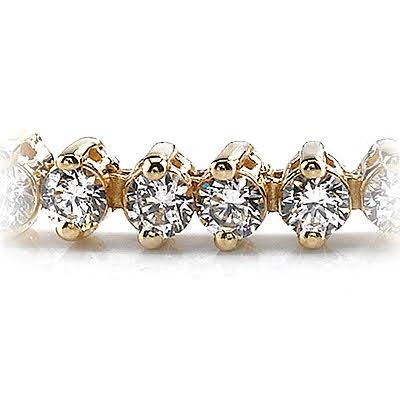 3.00 - 5.00 CT Round Cut Diamonds - Tennis Bracelet - Primestyle.com