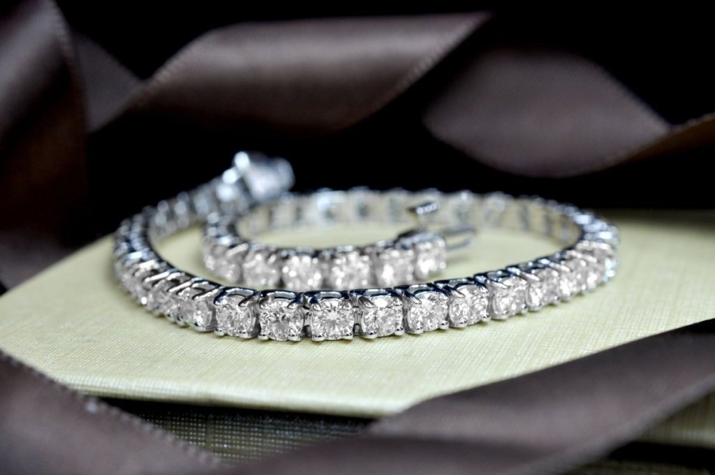 3.00 - 7.00 CT Round Cut Diamonds - Tennis Bracelet - Primestyle.com