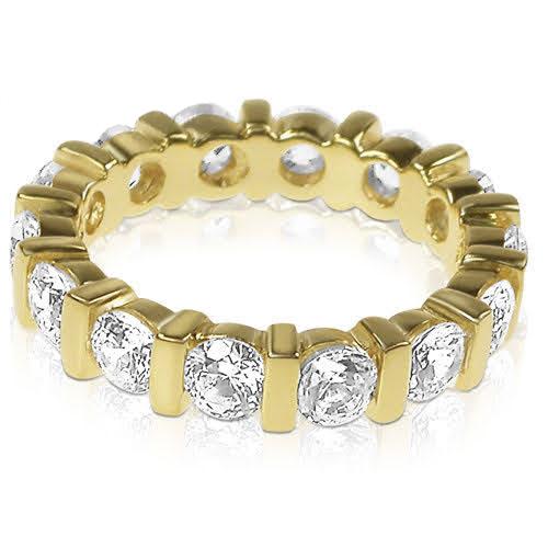 3.00 CT Round Cut Diamonds - Eternity Ring - Primestyle.com