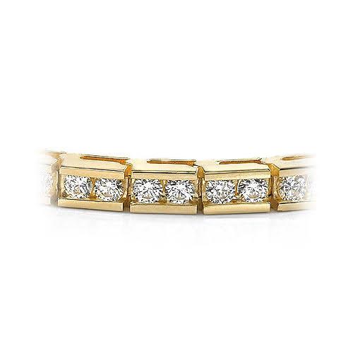 3.50-5.00 CT Round Cut Natural Diamonds - Tennis Bracelet